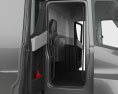 Tesla Semi Day Cab Tractor Truck with HQ interior and engine 2021 3d model