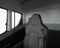 Tesla Semi Day Cab 트랙터 트럭 인테리어 가 있는 와 엔진이 2021 3D 모델 