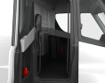 Tesla Semi Sleeper Cab Tractor Truck with HQ interior and engine 2018 3d model