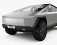 Tesla Cybertruck avec Intérieur 2024 Modèle 3d