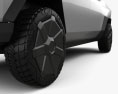 Tesla Cybertruck з детальним інтер'єром 2024 3D модель