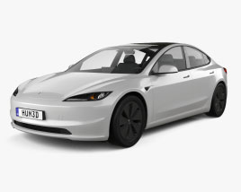 Tesla Model 3 2024 Modelo 3d