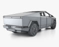 Tesla Cybertruck with HQ interior 2023 3Dモデル