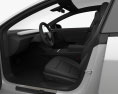 Tesla Model 3 with HQ interior 2024 Modello 3D seats