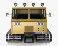 Thiokol Spryte 1200 Snowcat (The Thing) with HQ interior 2011 3D-Modell Vorderansicht