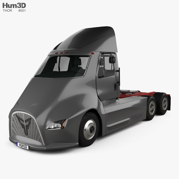 Thor ET-One Camion Tracteur 2020 Modèle 3D