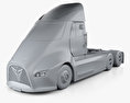 Thor ET-One 牵引车 2020 3D模型 clay render