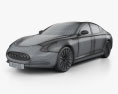 Thunder Power EV 2016 3D模型 wire render