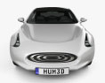 Thunder Power EV 2016 Modello 3D vista frontale