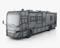 Tiffin Allegro バス 2017 3Dモデル wire render