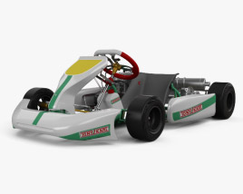 3D model of Tony Kart Rocky EXP 2014