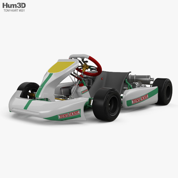 Tony Kart Rocky EXP 2014 3D model