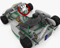 Tony Kart Rocky EXP 2014 Modello 3D vista dall'alto