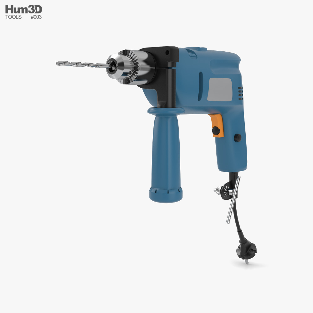 Drill 3d model