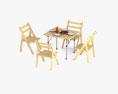 Barbeque Table 3D 모델 