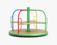 Playground Merry Go Round 3d model