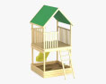 Playground slide 3d model