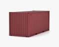 Shipping Container 20ft 3d model