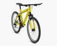 노란색 자전거 3D 모델 