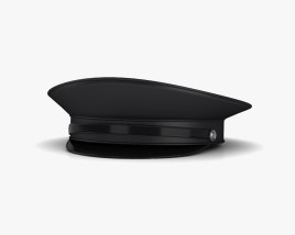 Police Uniform Hat 3D model