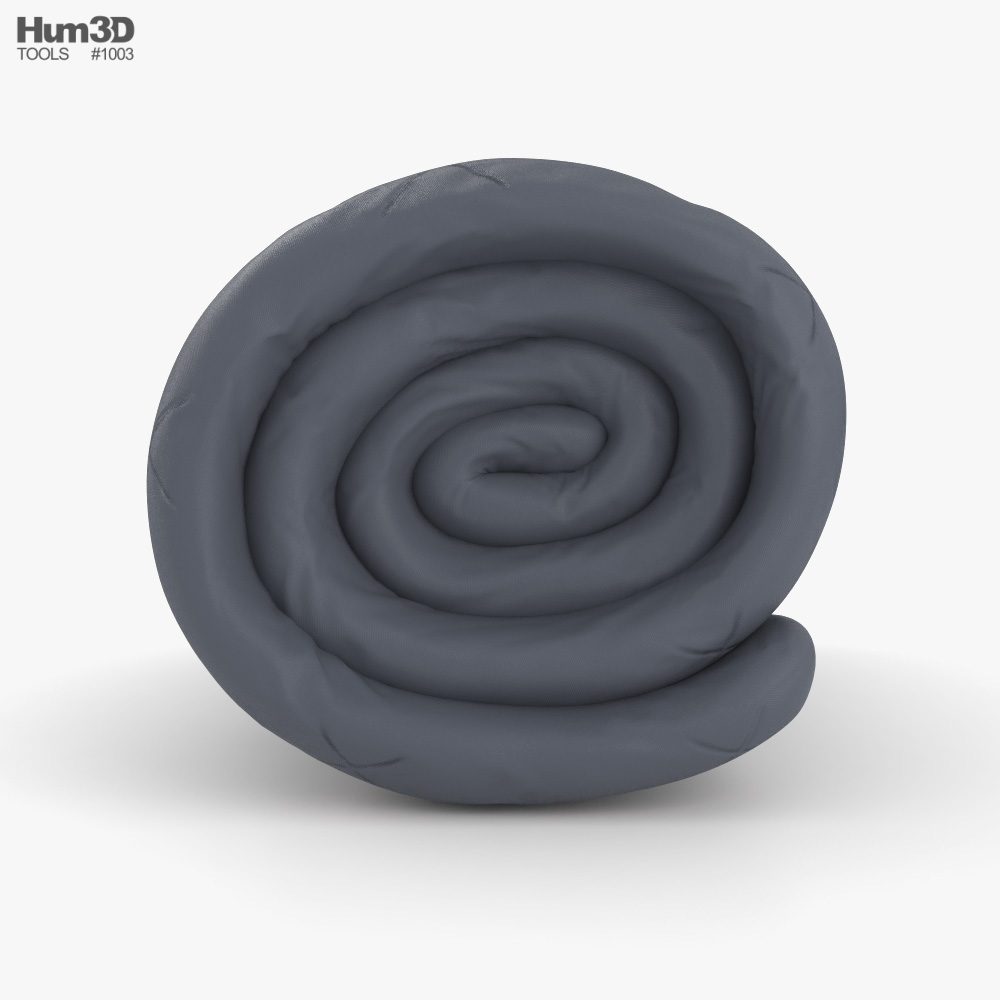 Sleeping Bag 3D model - Download Life and Leisure on