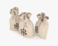 Bolsas de dinero Modelo 3D