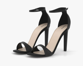 High Heels Sandals 3D model