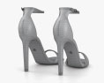 Сандалии на высоком каблуке 3D модель