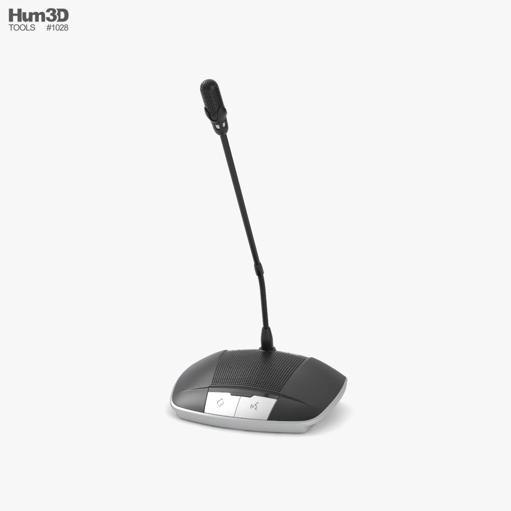 Conference System Microphone 3D model
