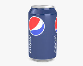 Pepsi Can 12 FL 3D model