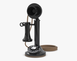 20世紀初頭の電話 3Dモデル