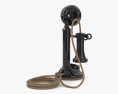 Telefono dei primi del '900 Modello 3D