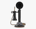 Телефон начала 20 столетия 3D модель