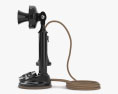 Telefon des frühen 20. Jahrhunderts 3D-Modell