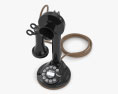 Telefono dei primi del '900 Modello 3D