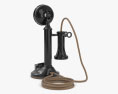 Telefon des frühen 20. Jahrhunderts 3D-Modell