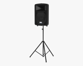 Speaker Stand 3D model