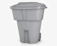 Roto Industries Waste Container 3d model
