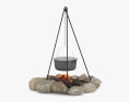 Campfire 3d model