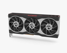 AMD Radeon RX 6900 XT 3D-Modell