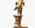 Microscope Ancien Modèle 3d