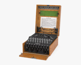 Enigma Máquina Modelo 3D