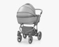 Baby Stroller 3d model