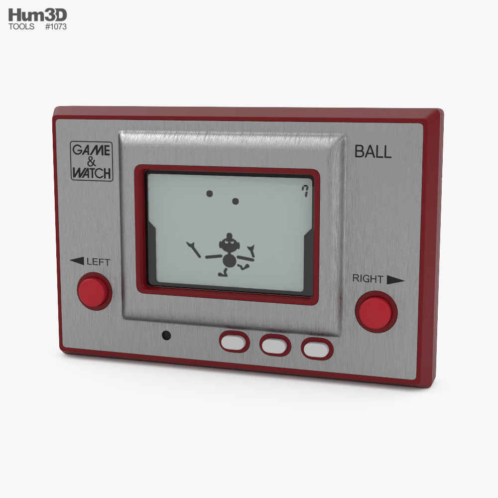 Nintendo Game And Watch Modèle 3D