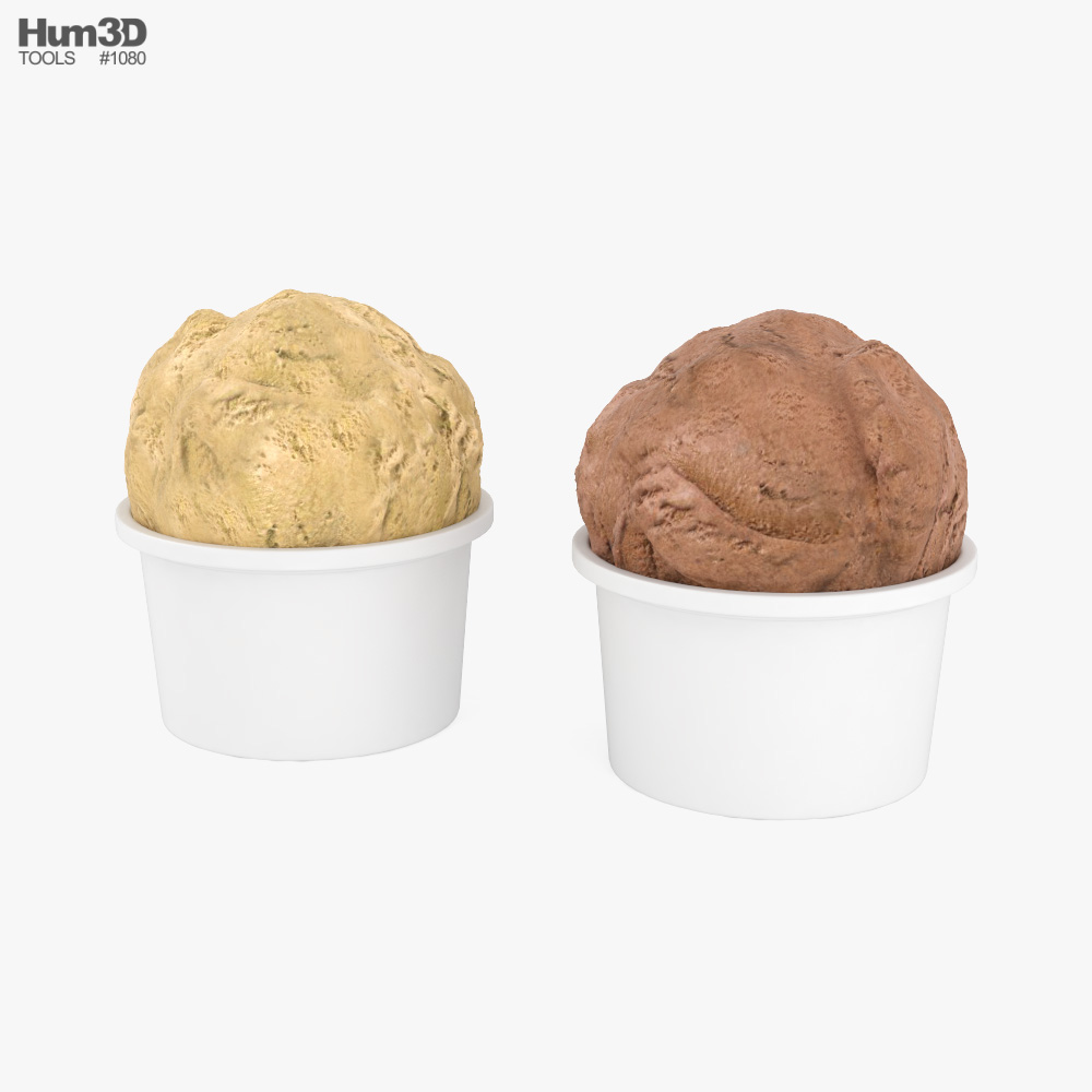 Ice Cream Cup 3D model