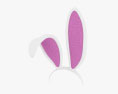 兔耳朵 3D模型