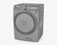 フロントロード洗濯機 GE GFW850SPNRS 3Dモデル