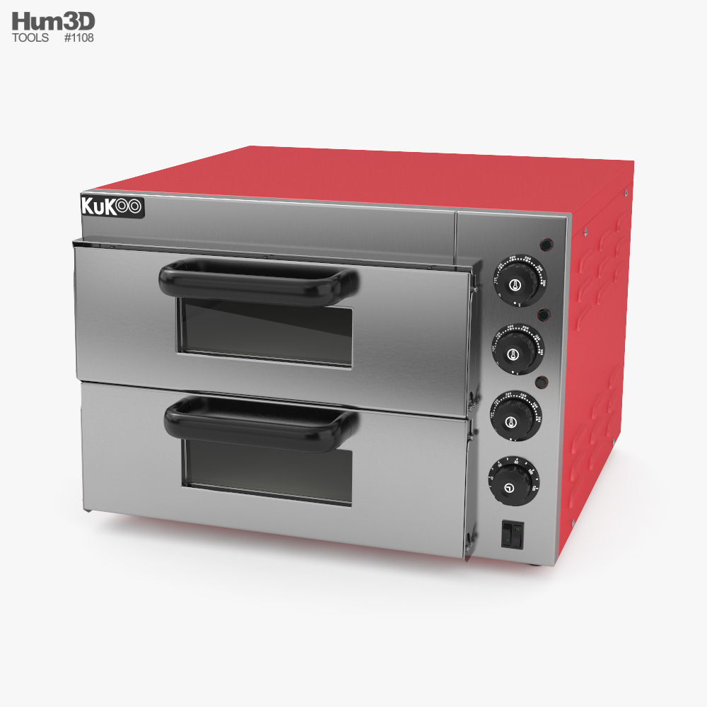 Electric Pizza Oven 3D model