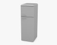 Galanz Retro Refrigerator 3d model