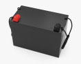 Car Battery With Handles 3d model